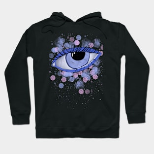 Watercolour All Seeing Eye Hoodie